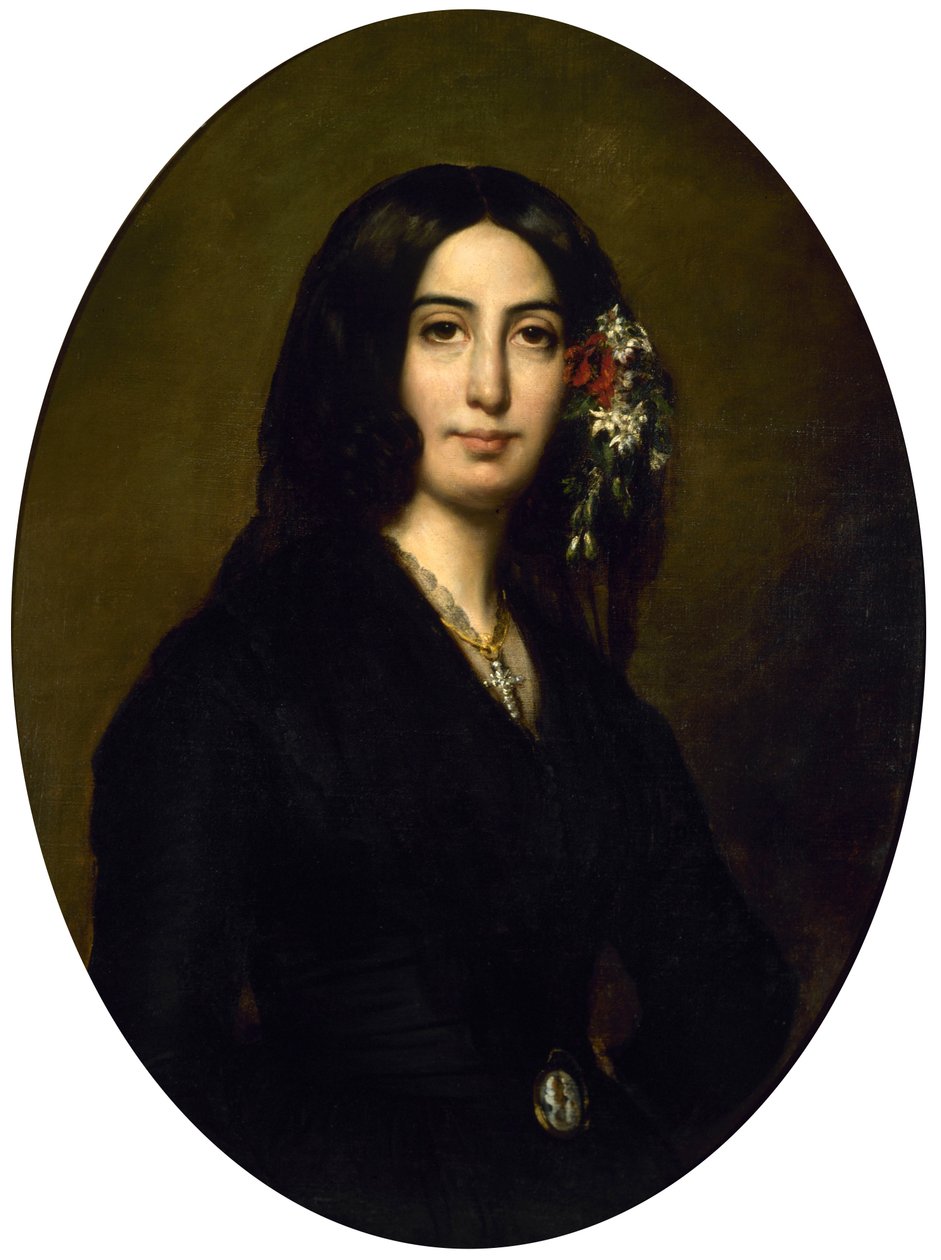 Portrait de George Sand - Auguste Charpentier