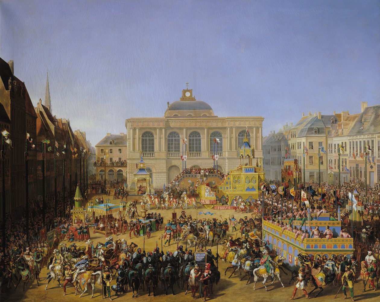 La Kermesse à Saint-Omer en 1846 - Auguste Jacques Regnier