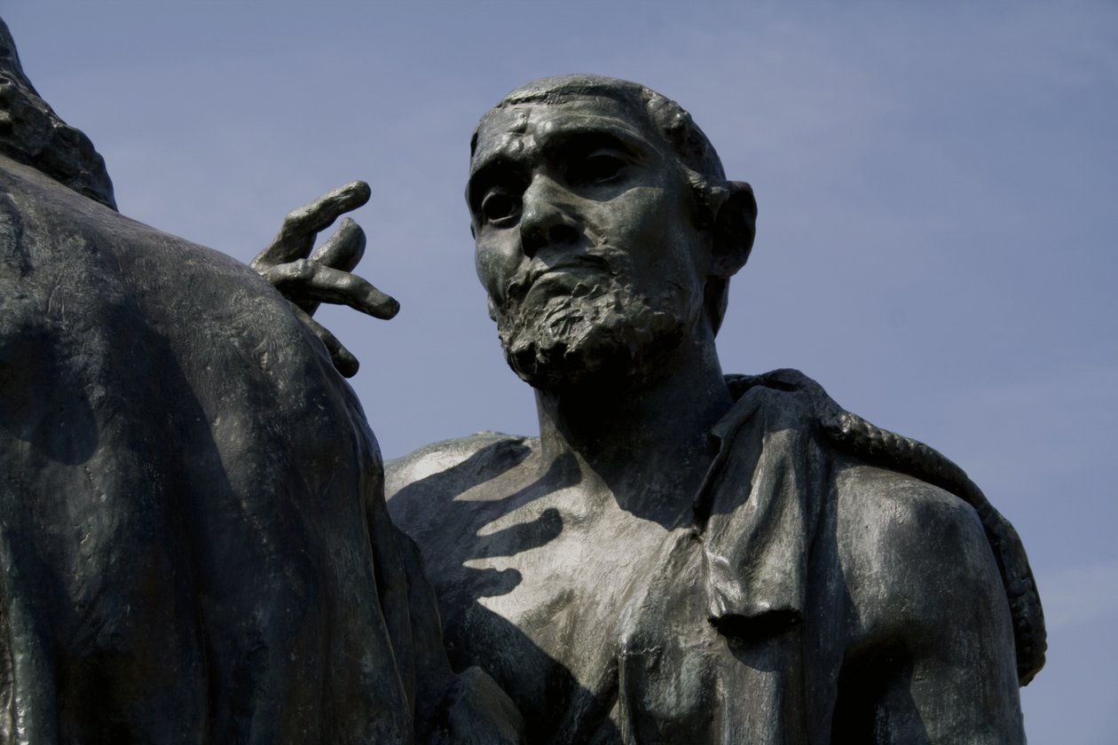 Détail des Bourgeois de Calais, achevé en 1889 - Auguste Rodin