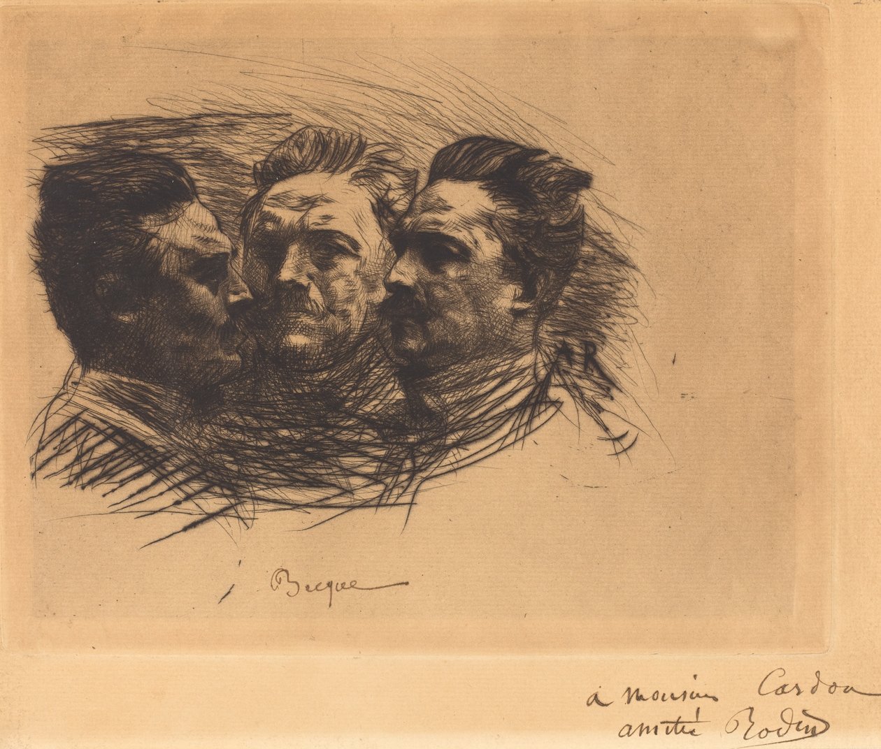 Henri Becque - Auguste Rodin