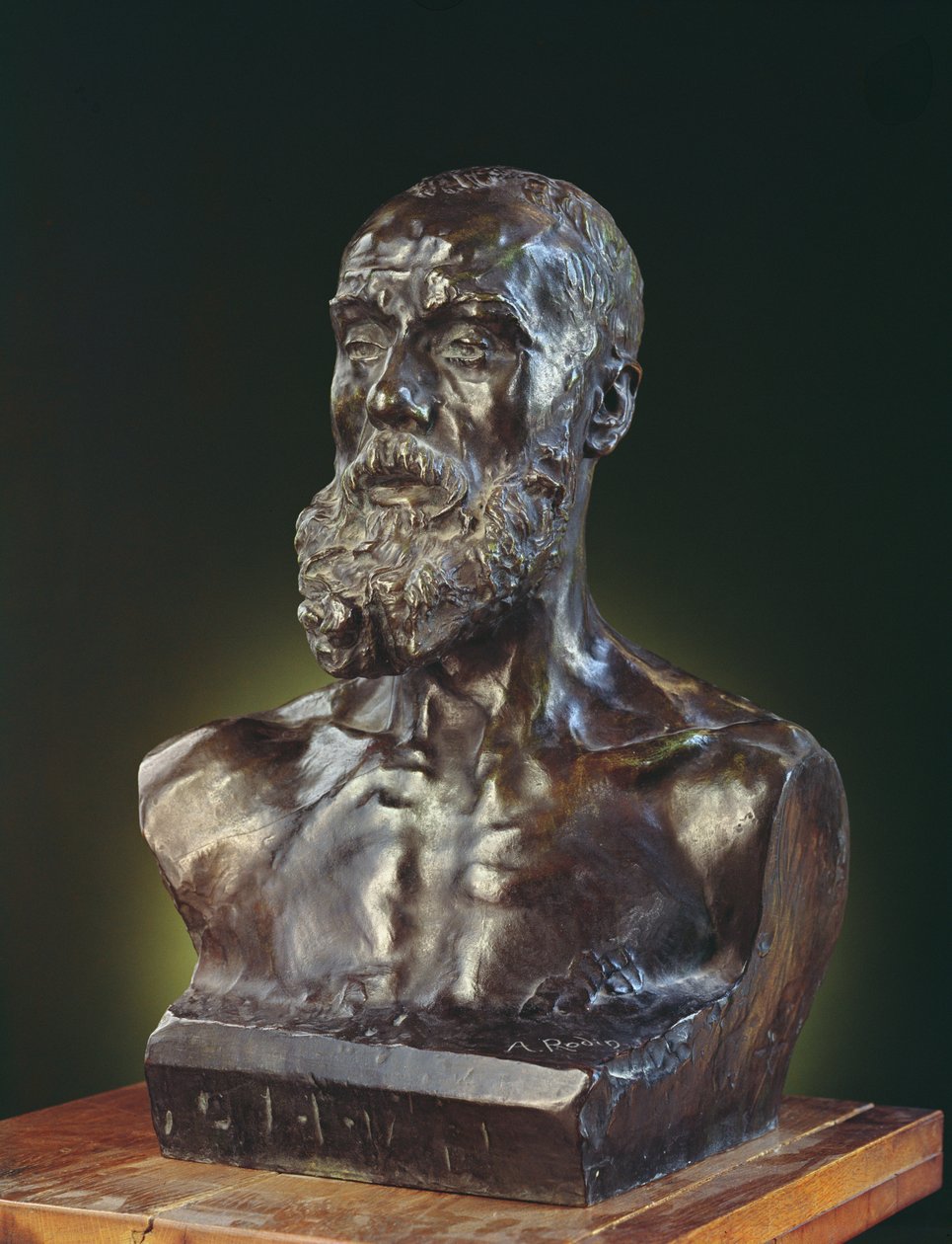 Jean-Paul Laurens, 1881 (bronze) - Auguste Rodin