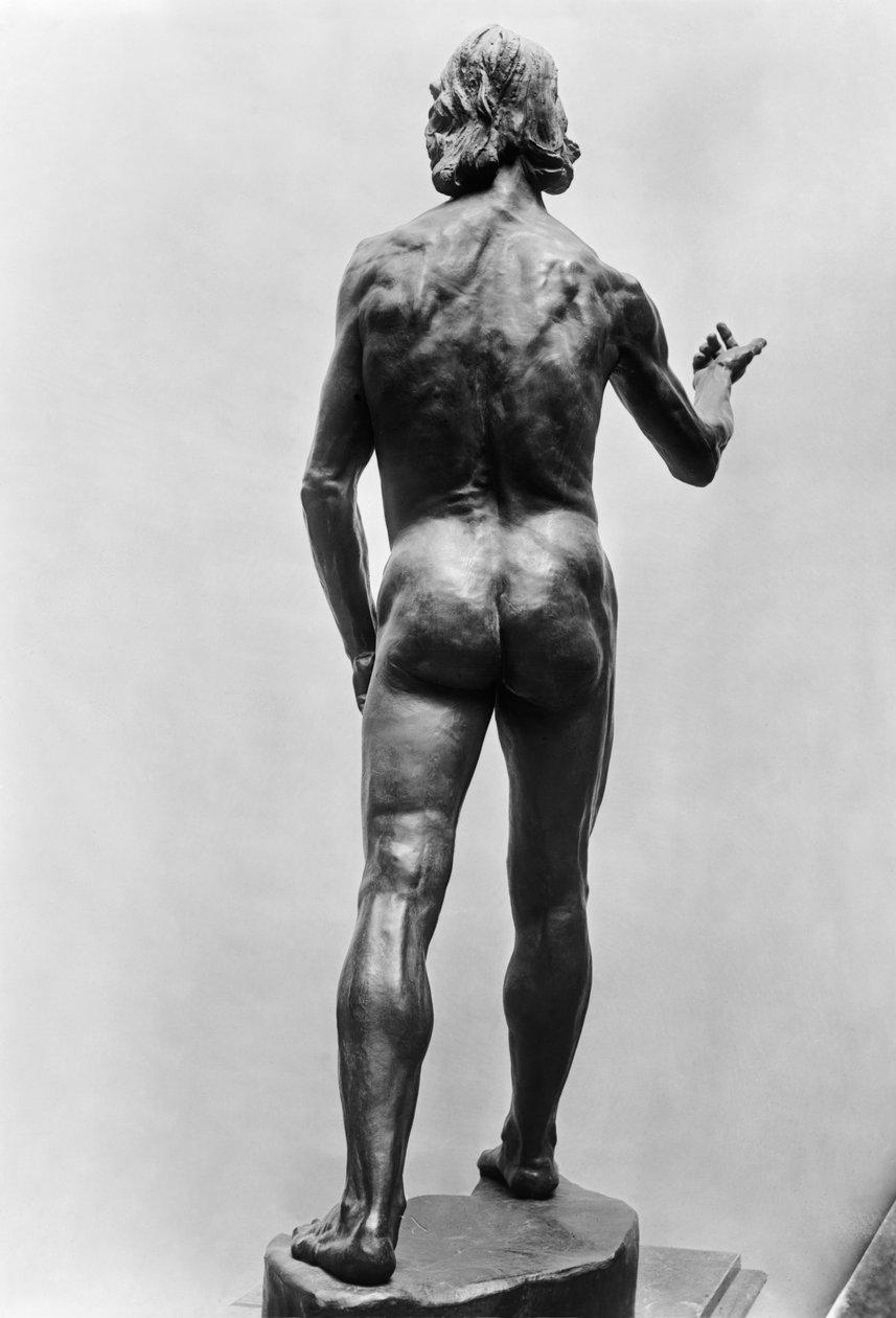 Saint Jean-Baptiste, vu de dos, 1878-80 - Auguste Rodin