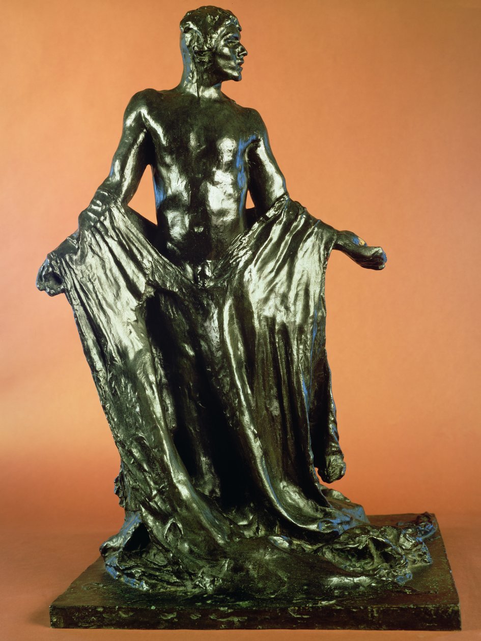 Étude pour Jean de Fiennes, des Bourgeois de Calais, c.1905-10 (bronze) - Auguste Rodin