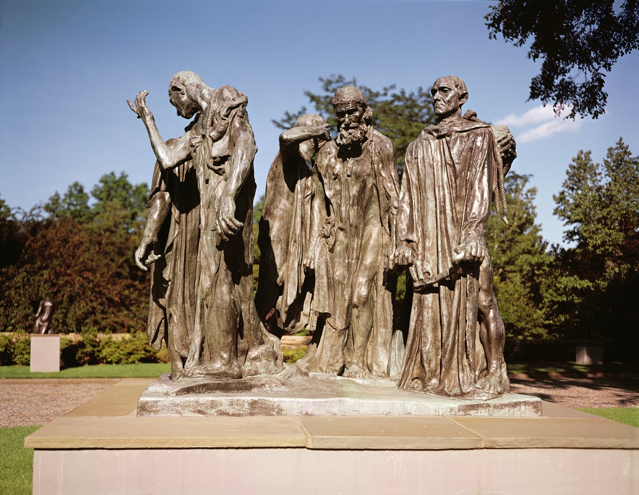 Les Bourgeois de Calais (bronze) - Auguste Rodin