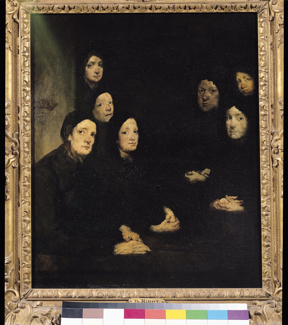 Le Sermon - Auguste Theodule Ribot