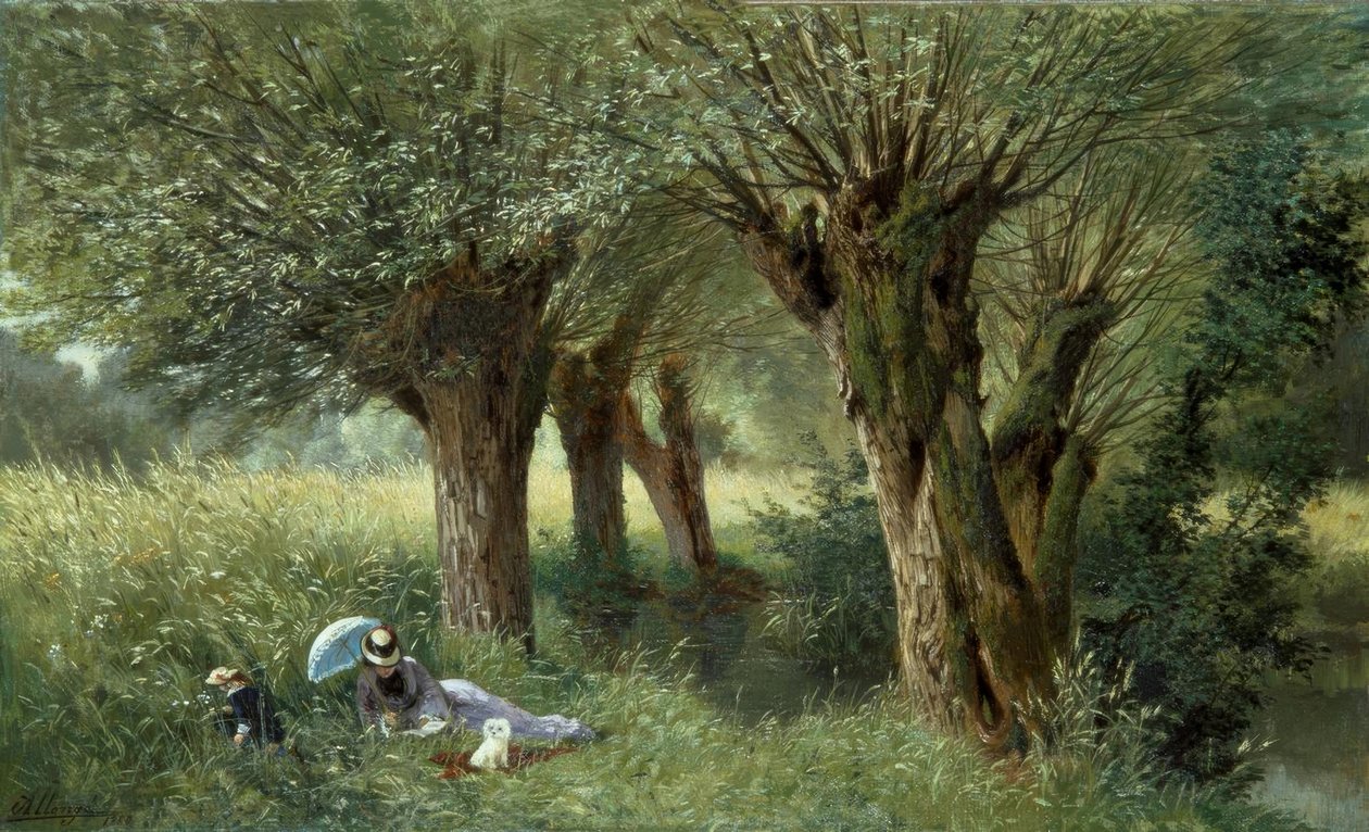 Dans le pré - Auguste Allonge