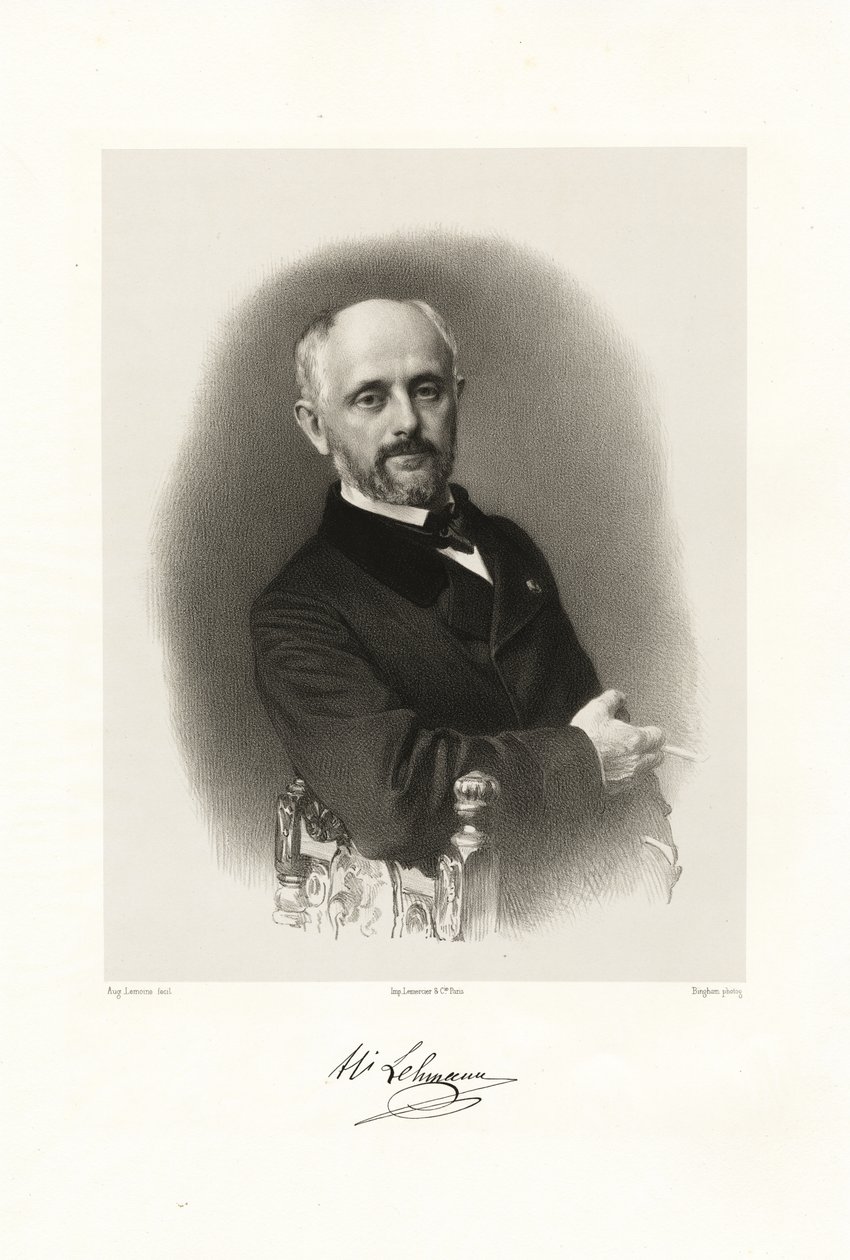 Henri Lehmann - Auguste Charles Lemoine
