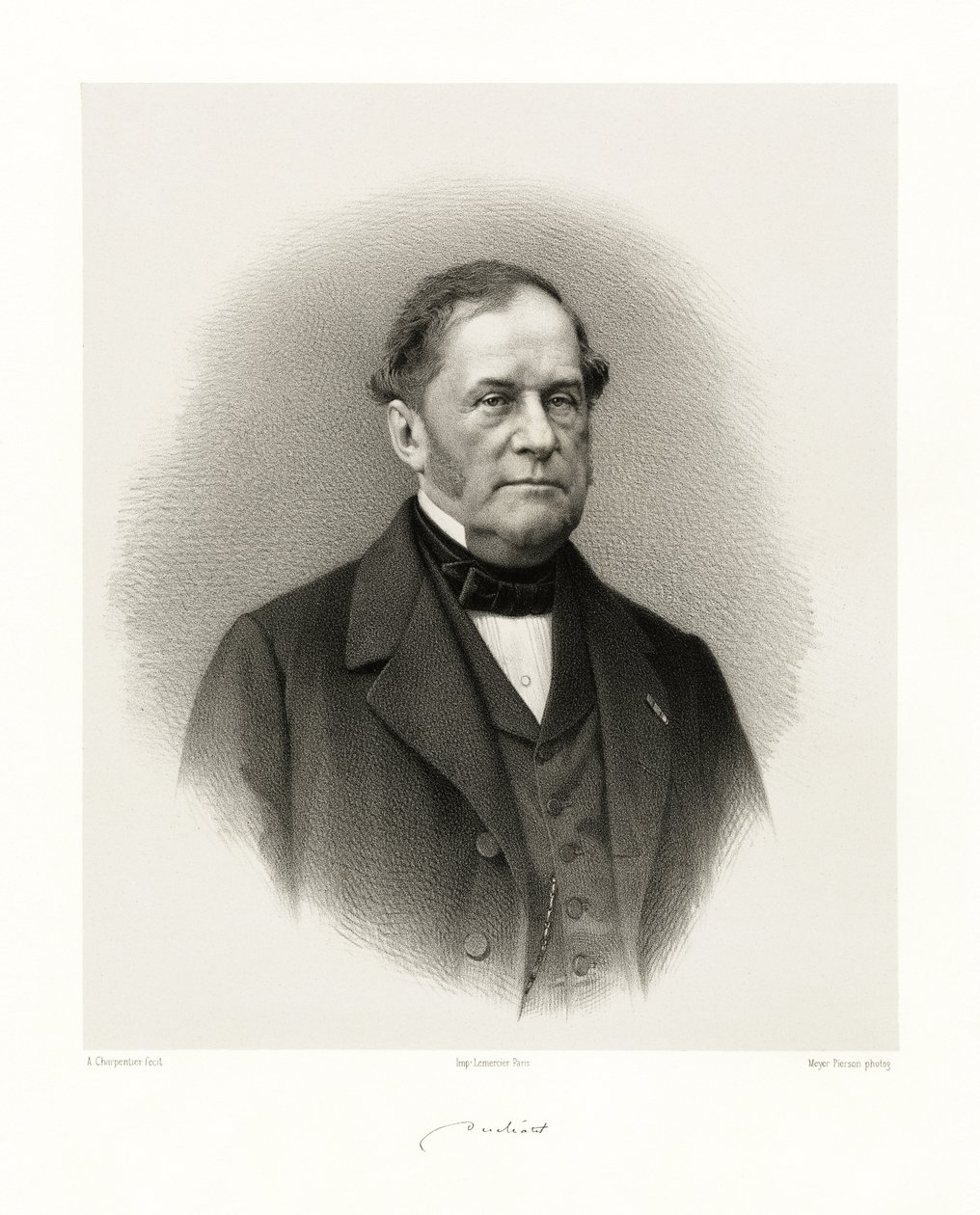 Charles Marie Tanneguy Duchatel - Auguste Charpentier