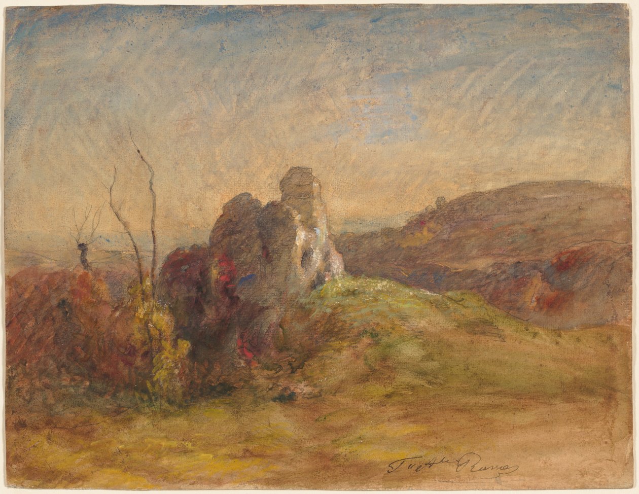 Paysage, 1870-1884 - Auguste Francois Ravier