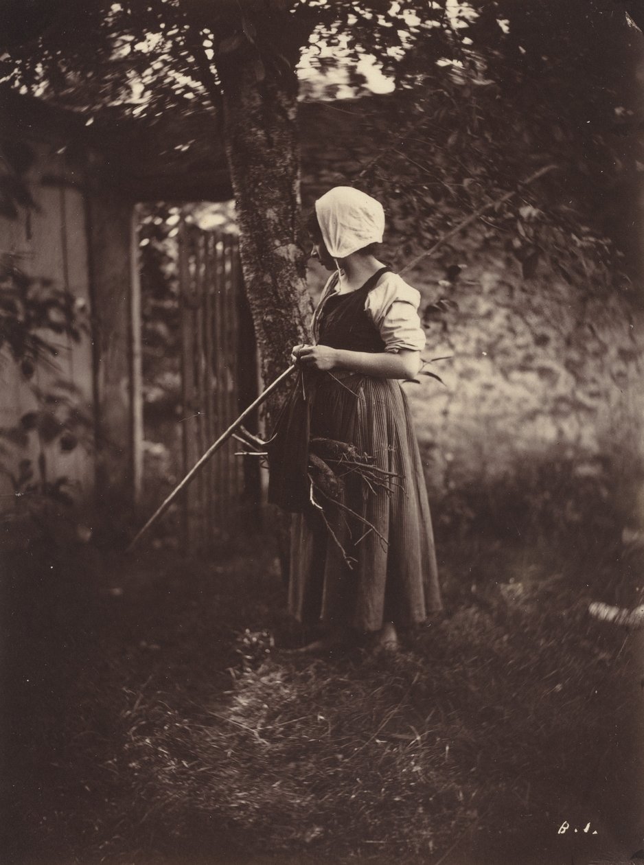 Paysanne, vers 1870 - Auguste Giraudon