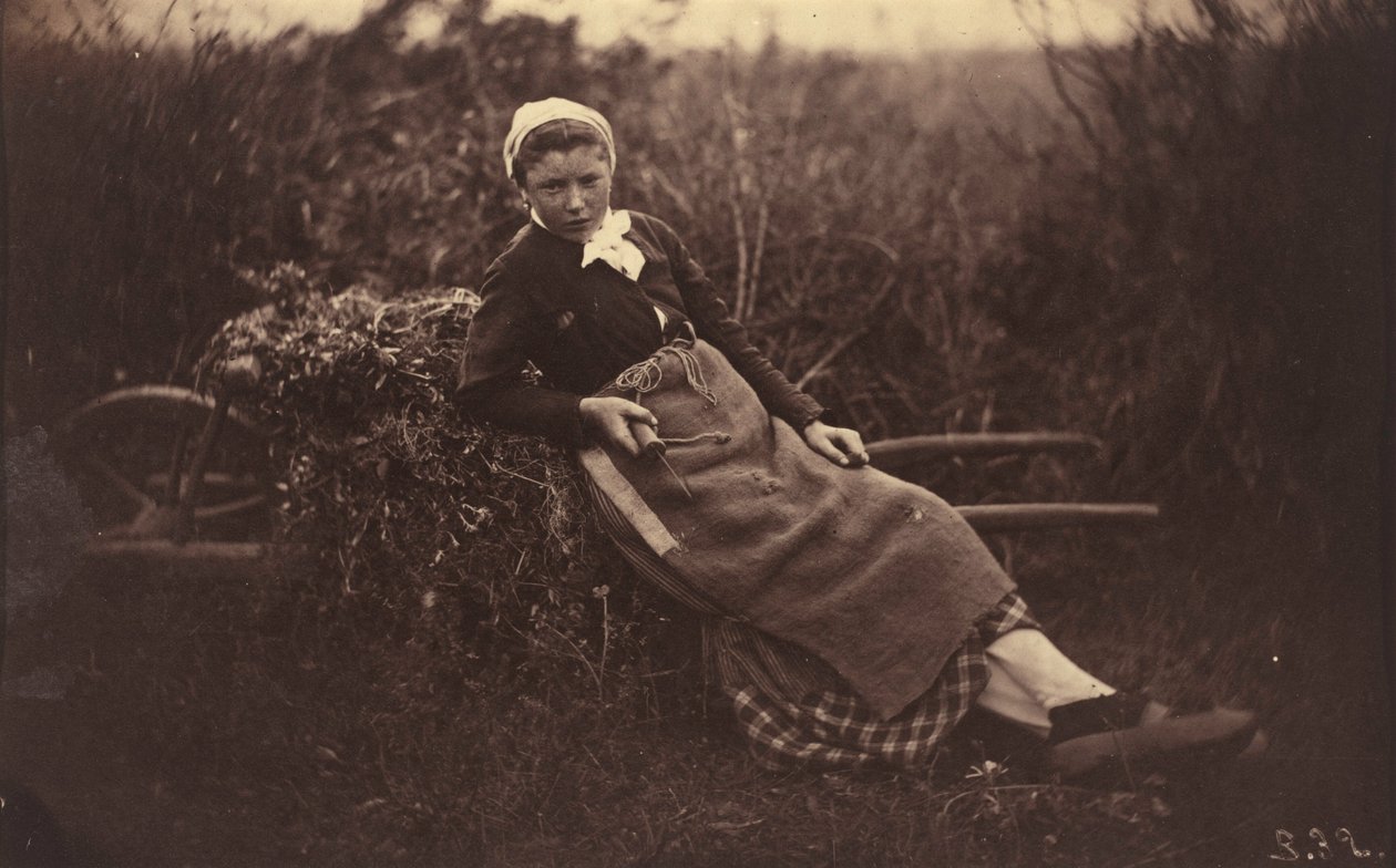 Paysan, c. 1870 (photo) - Auguste Giraudon