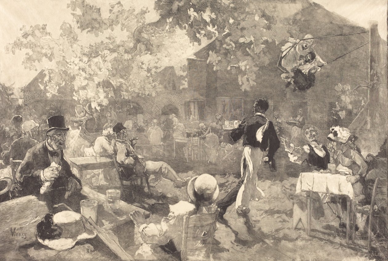 Au coq des bruyères, 1888 - Auguste Lepere