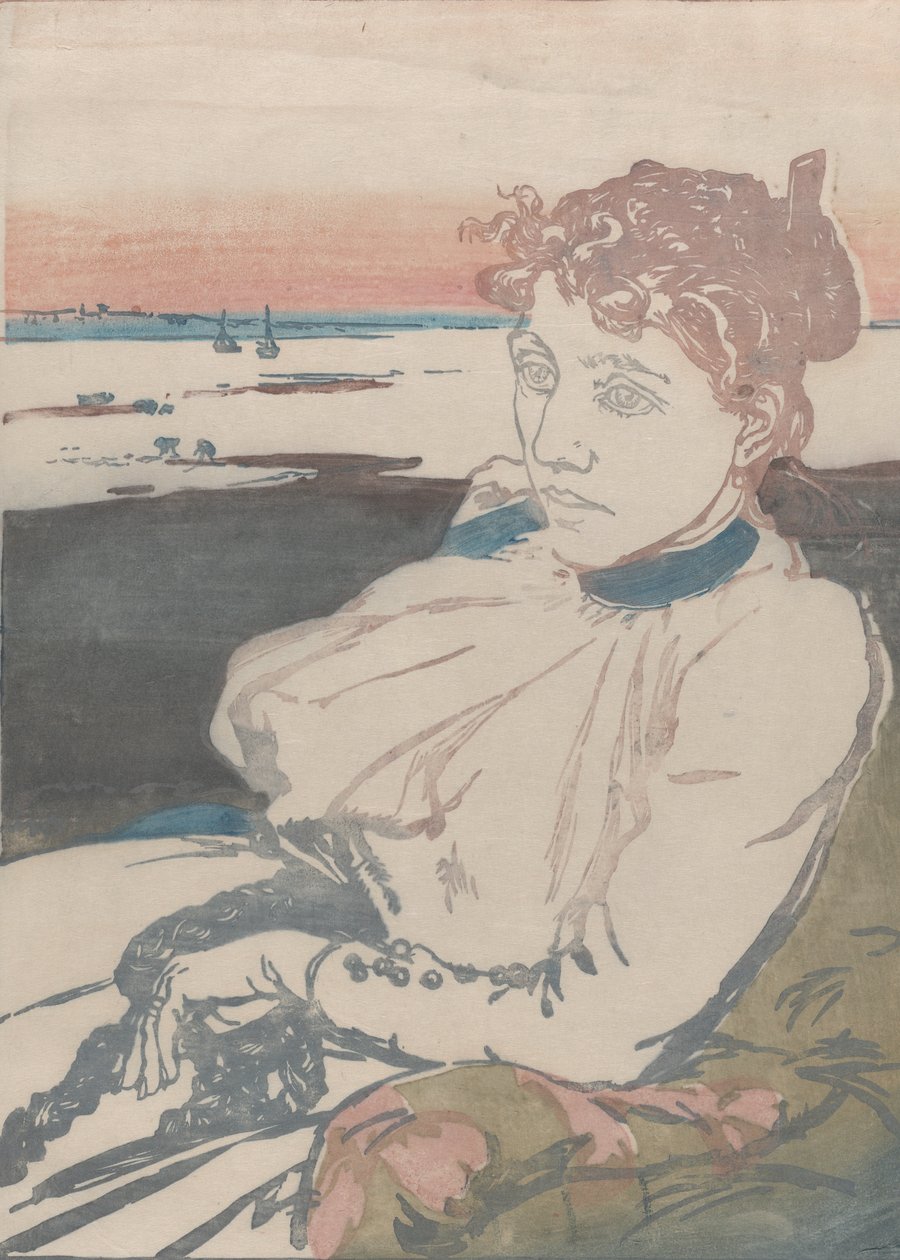 Convalescente, Mme Lepère - Auguste Lepere