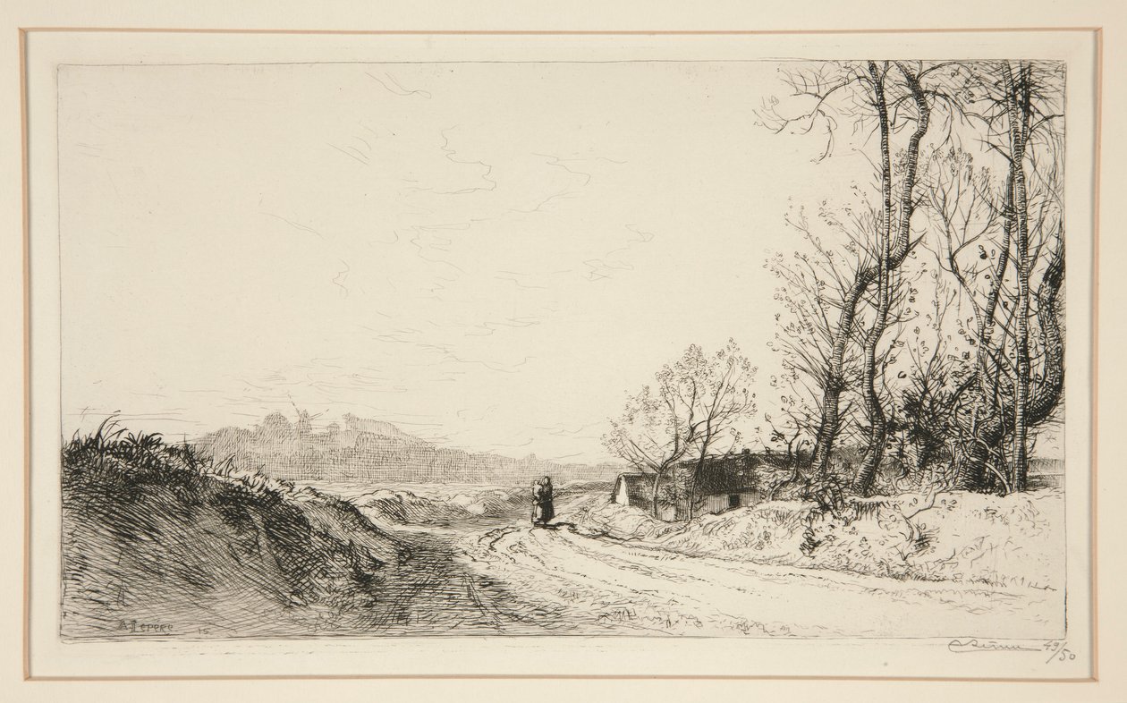 Dernières feuilles (Vendée) - Auguste Lepere