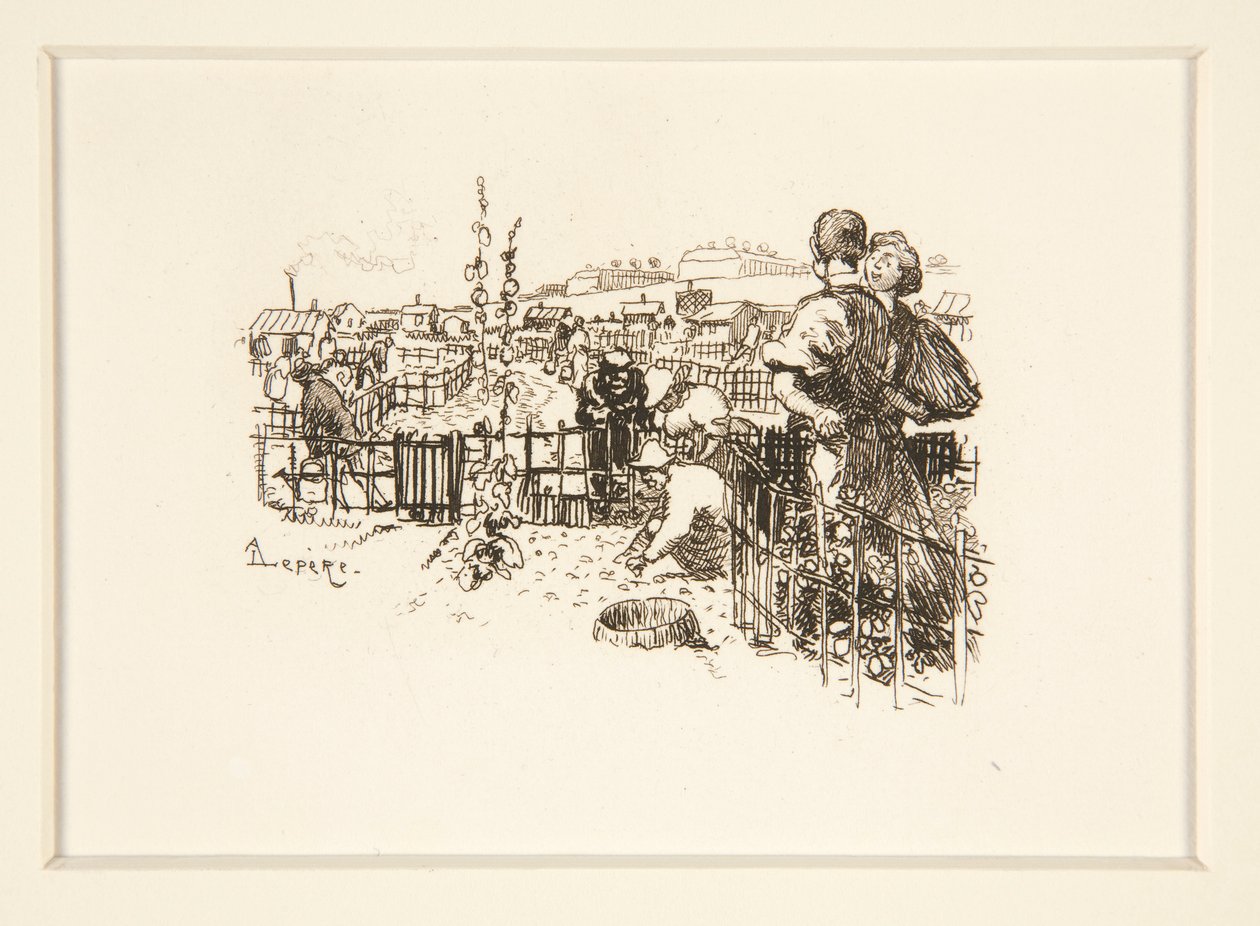 Jardinage - Auguste Lepere