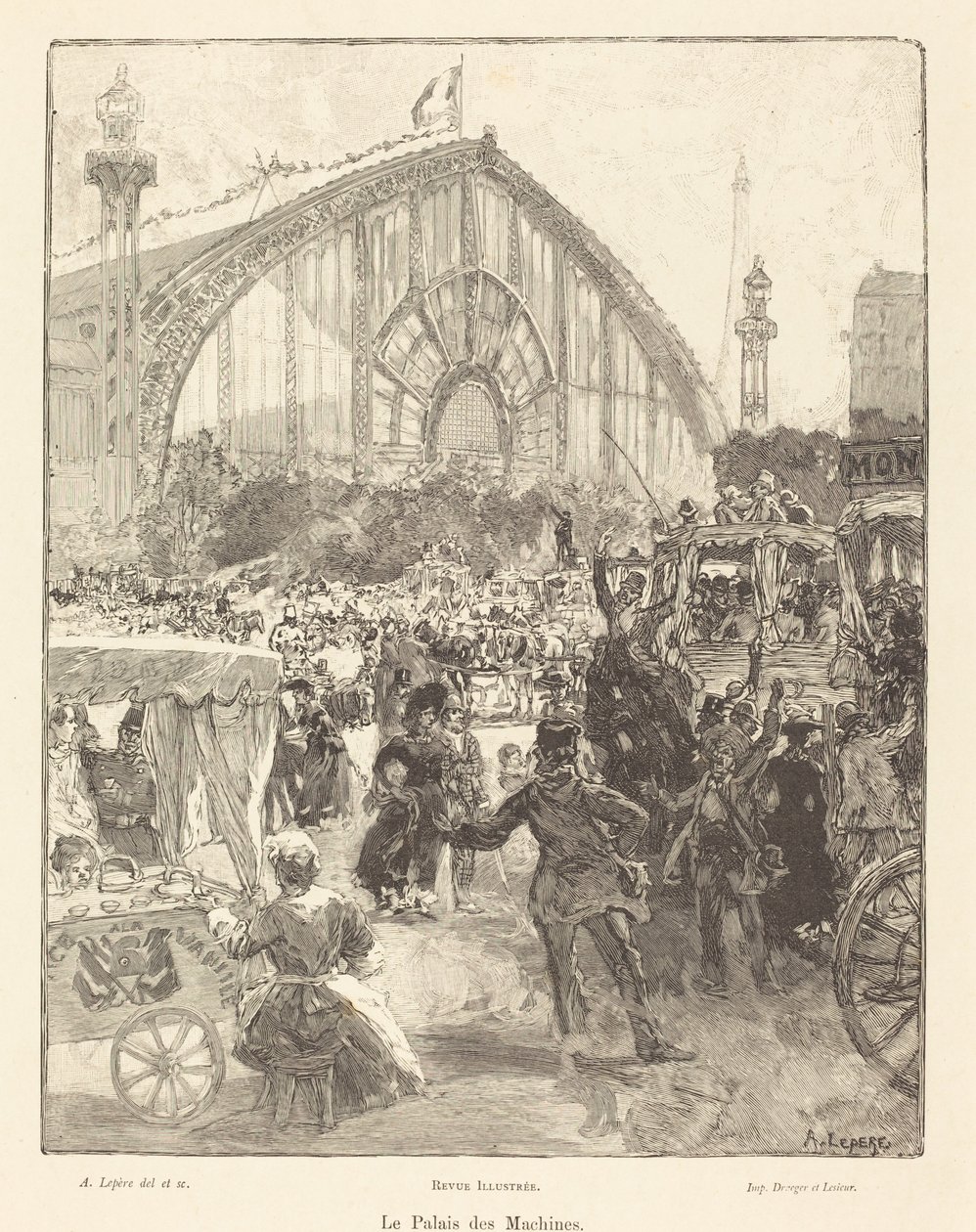 Le Palais des Machines - Auguste Lepere
