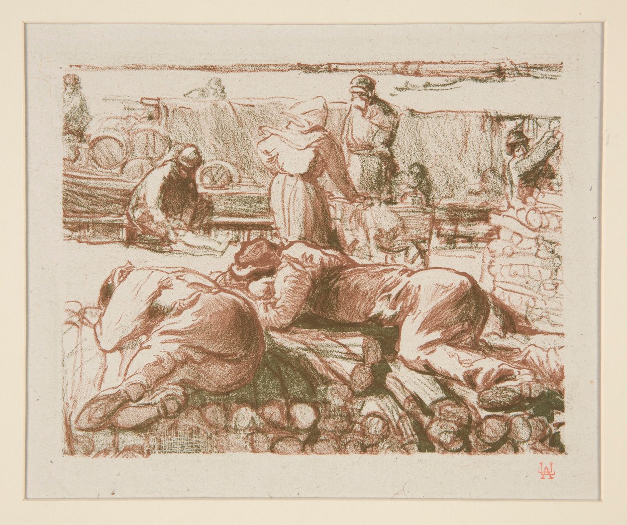 Ouvriers - Auguste Lepere