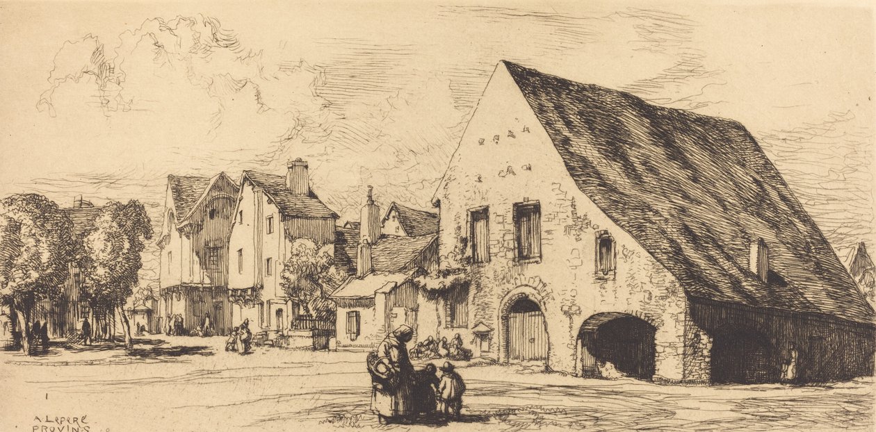 Provins Seine et Marne, 1910 - Auguste Lepere