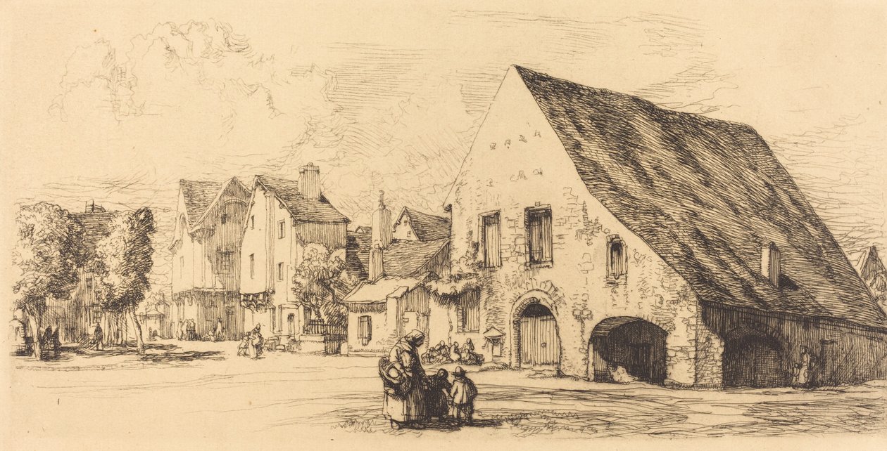 Provins Seine et Marne, 1910 - Auguste Lepere