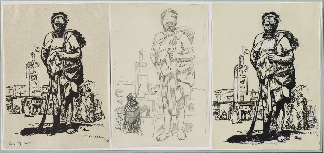 Au Maroc, 1914 - Auguste Louis Lepère