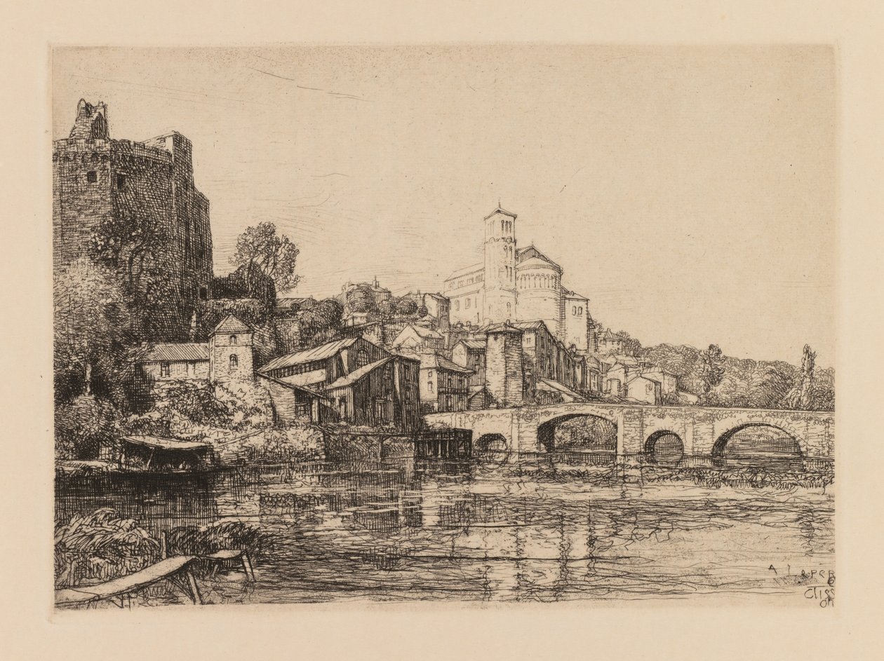 Auguste Lepère : Clisson (Loire-Maritime) - Auguste Louis Lepère