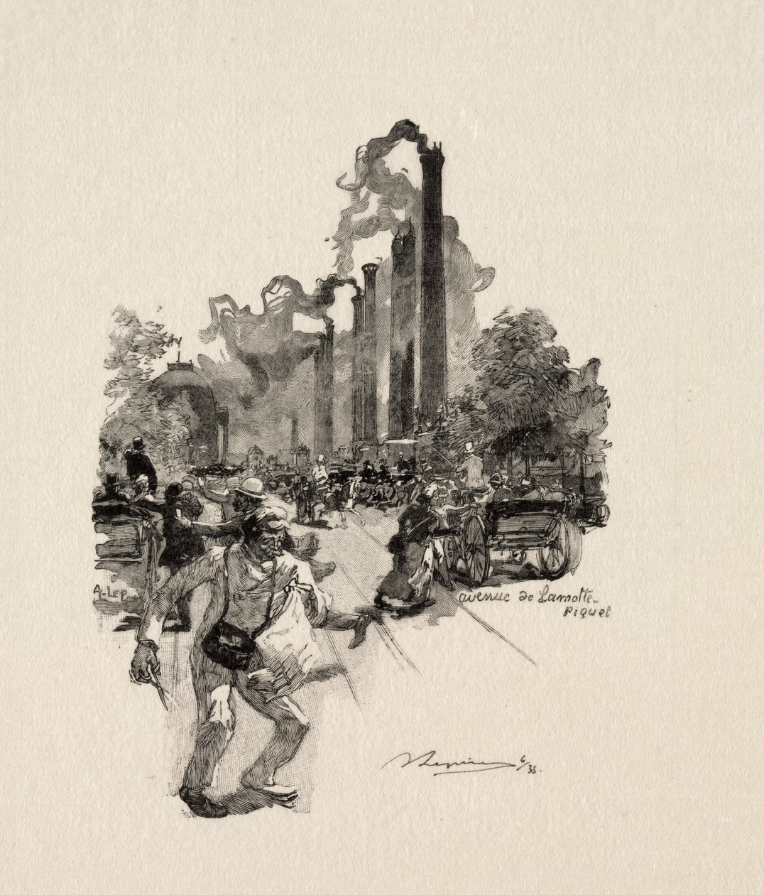 Avenue Lamotte-Picquet - Auguste Louis Lepère