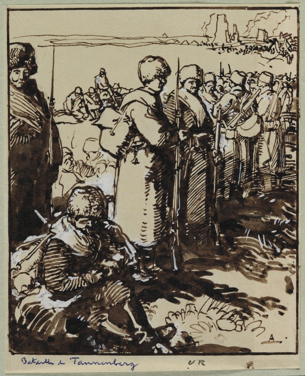 Bataille de Tannenberg - Auguste Louis Lepère