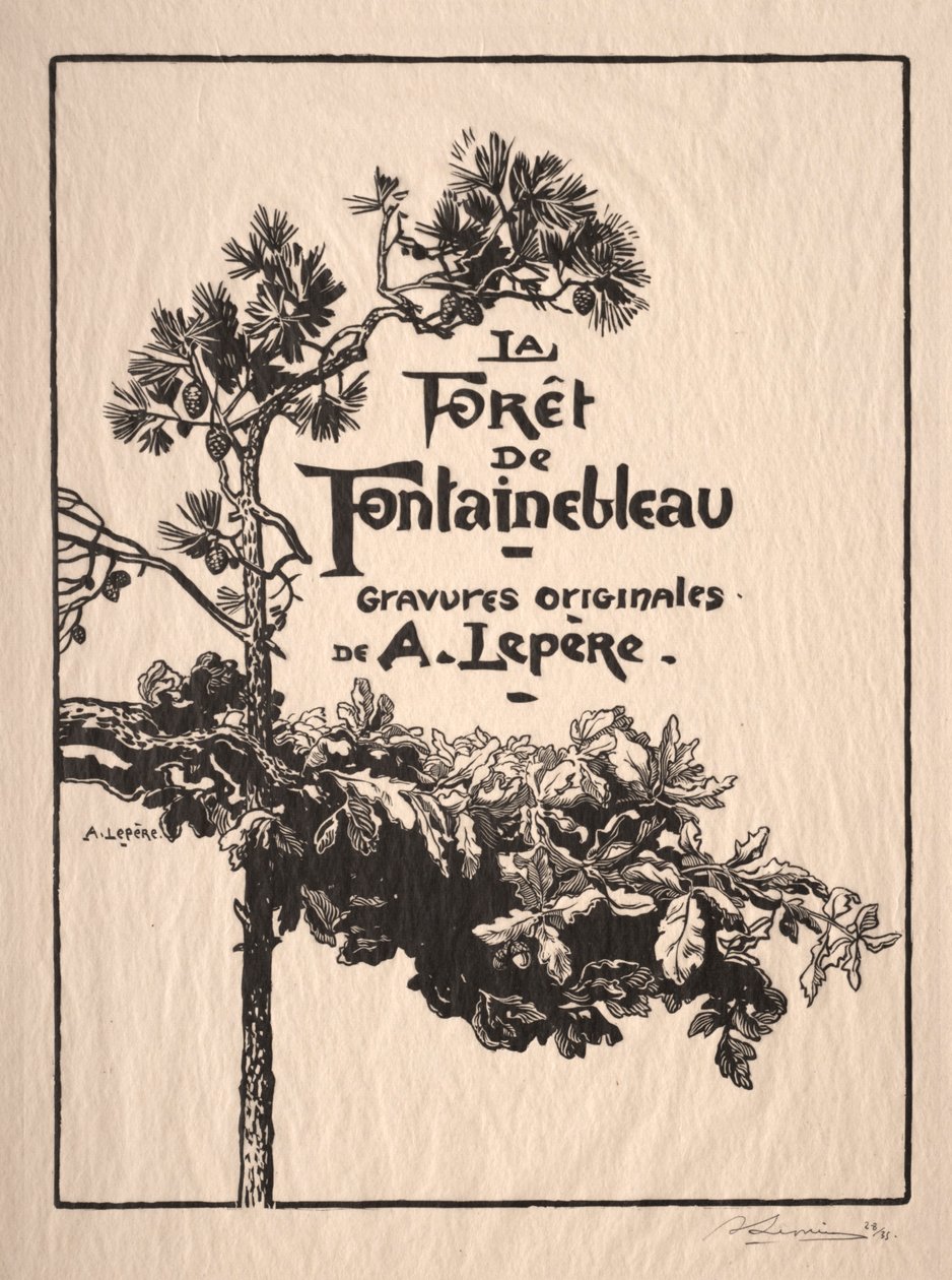 Fontainebleau: Frontispiece
 - Auguste Louis Lepère
