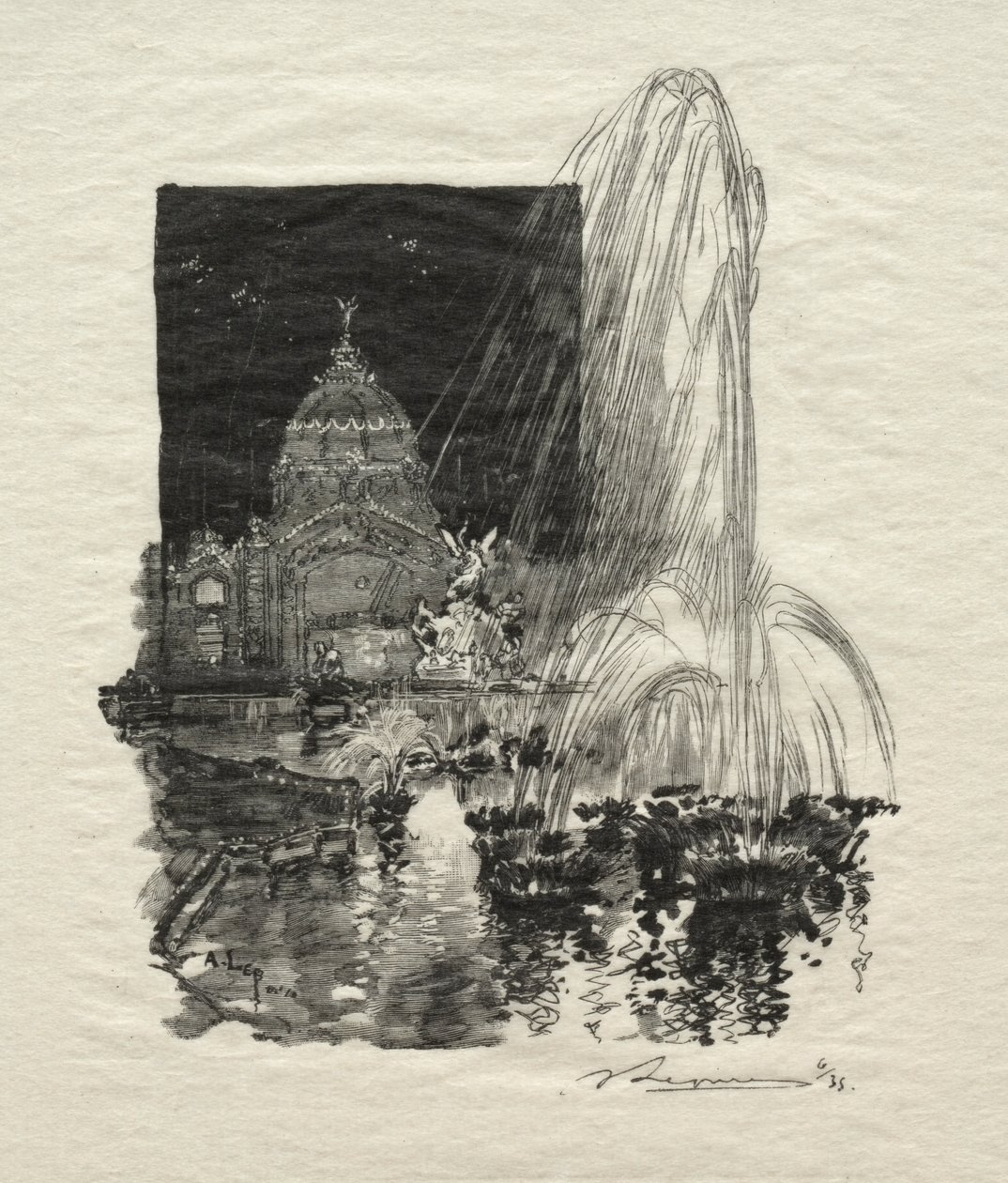 Fontaines Lumineuses - Auguste Louis Lepère