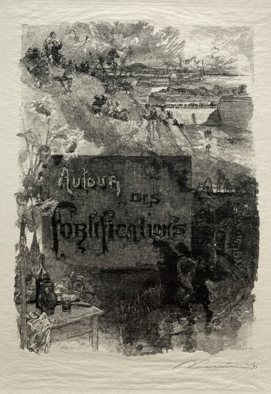 Frontispice, 1886 - Auguste Louis Lepère