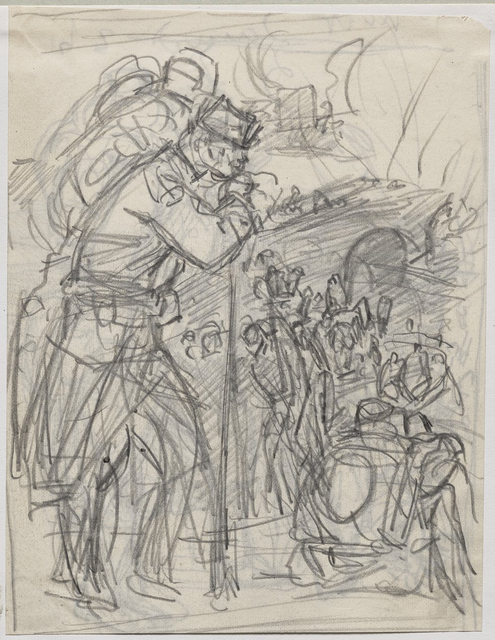 La Retraite après Charleroi - Auguste Louis Lepère