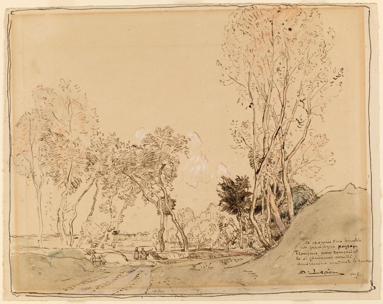 Paysage - Auguste Louis Lepère