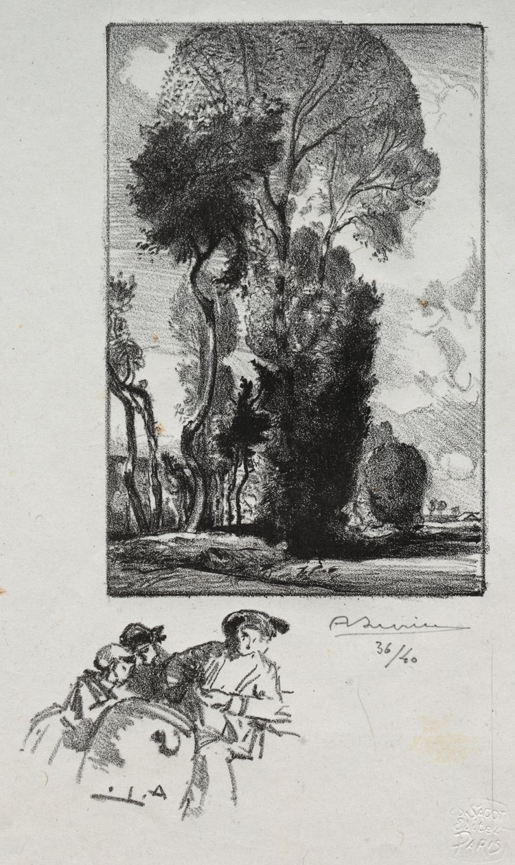 Le Bocage - Auguste Louis Lepère