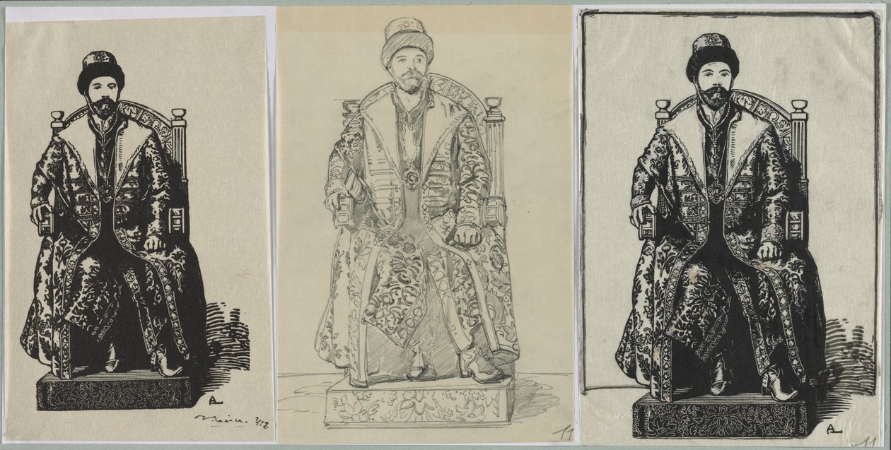Le Tsar, 1914 - Auguste Louis Lepère