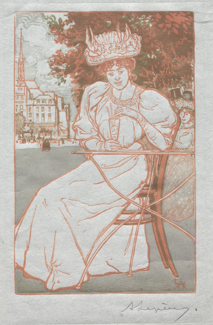 Almanach de Paris, 1897 : Été, 1897 - Auguste Louis Lepère