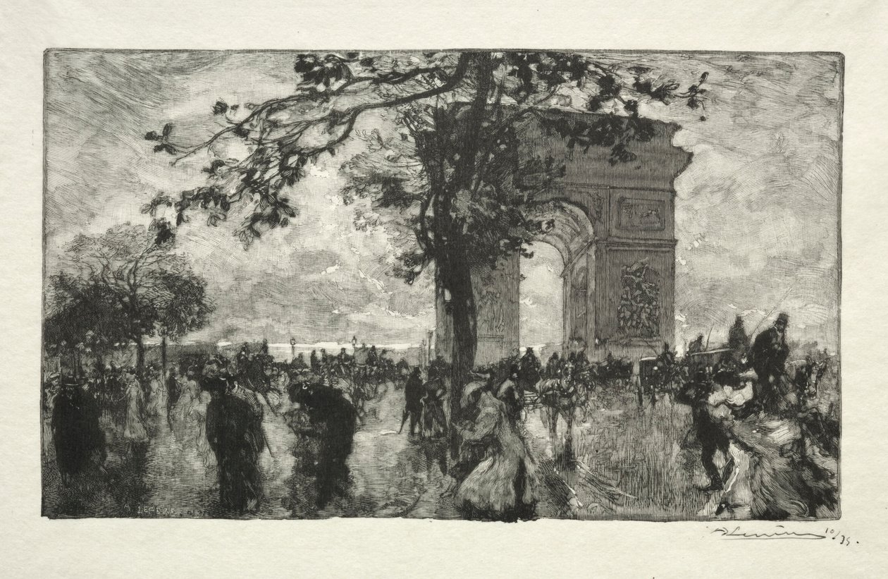 Retour du Bois - Auguste Louis Lepère