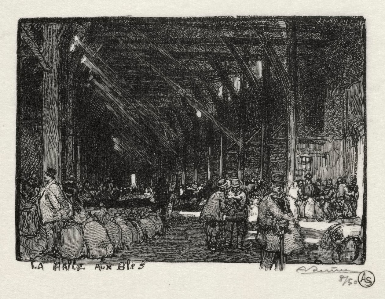 Rouen Illustré: La Halle aux Blés - Auguste Louis Lepère
