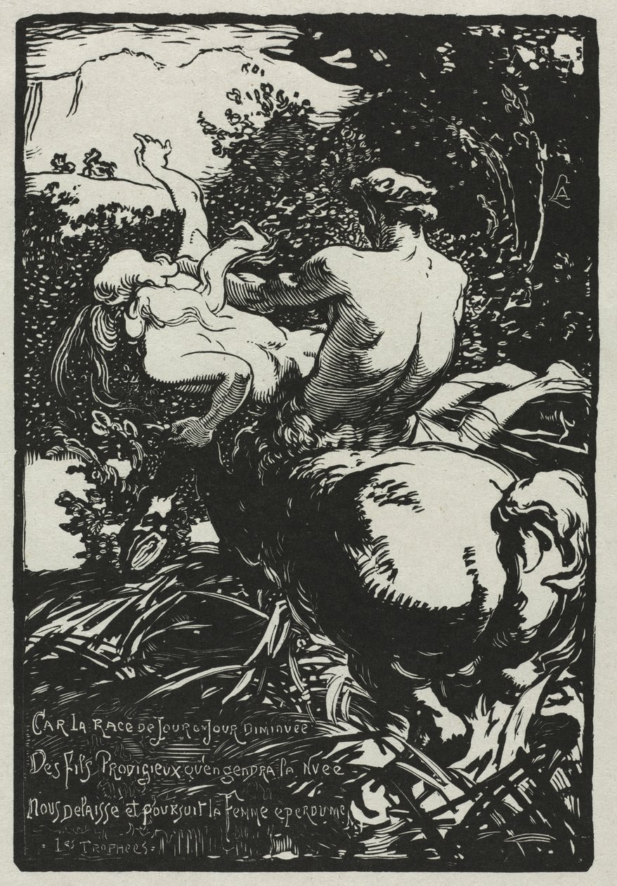 Le centaure - Auguste Louis Lepère
