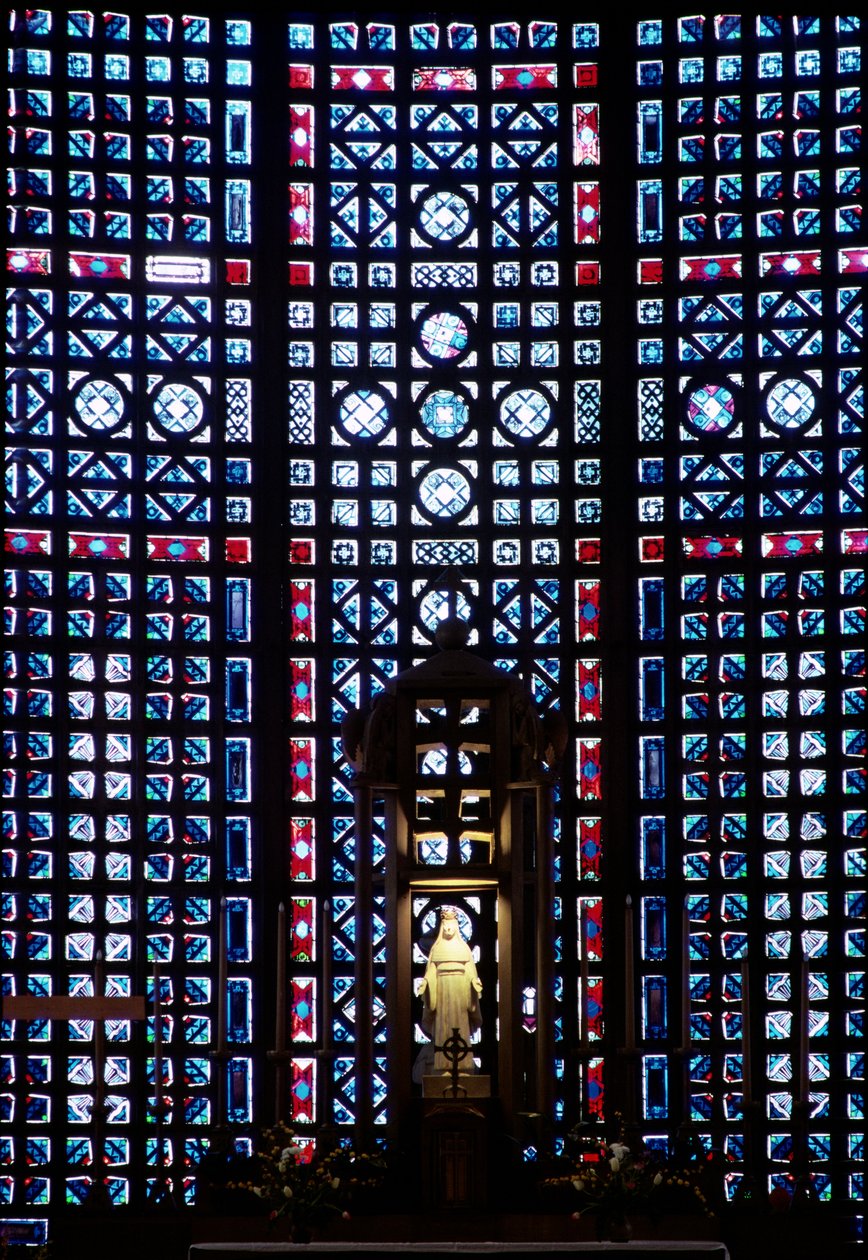 Mur Art déco (vitrail) - Auguste Perret