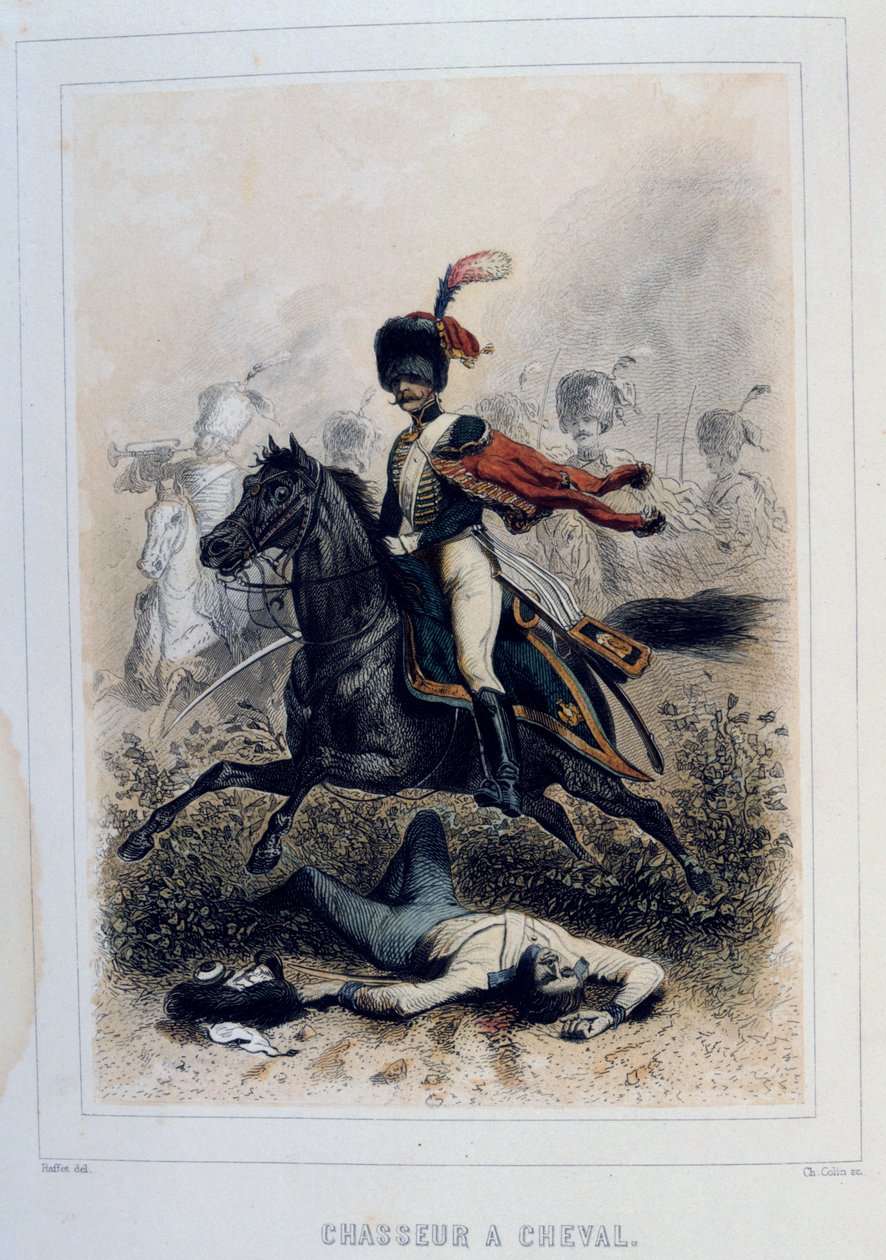 Chasseurs à Cheval, cavalerie légère, 1859 - Auguste Raffet