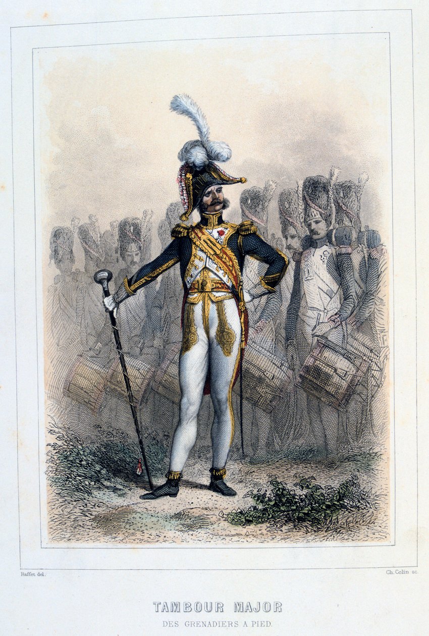 Tambour-major des Grenadiers-à-Pied, 1859 - Auguste Raffet