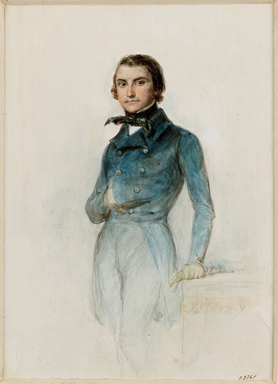 Portrait de Louis Blanc 1811-1882 - Auguste Raffet