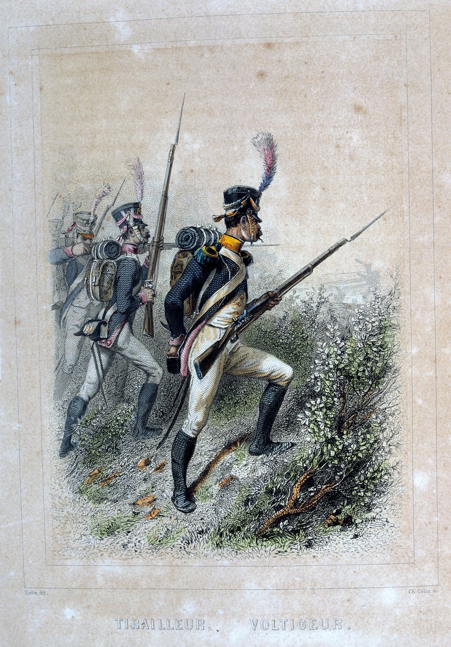 Tirailleur Voltigeur, Fusilier, 1859 - Auguste Raffet