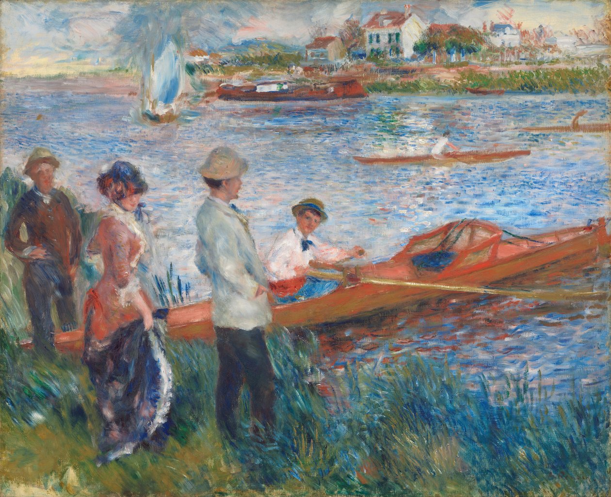 Rameurs à Chatou - Auguste Renoir