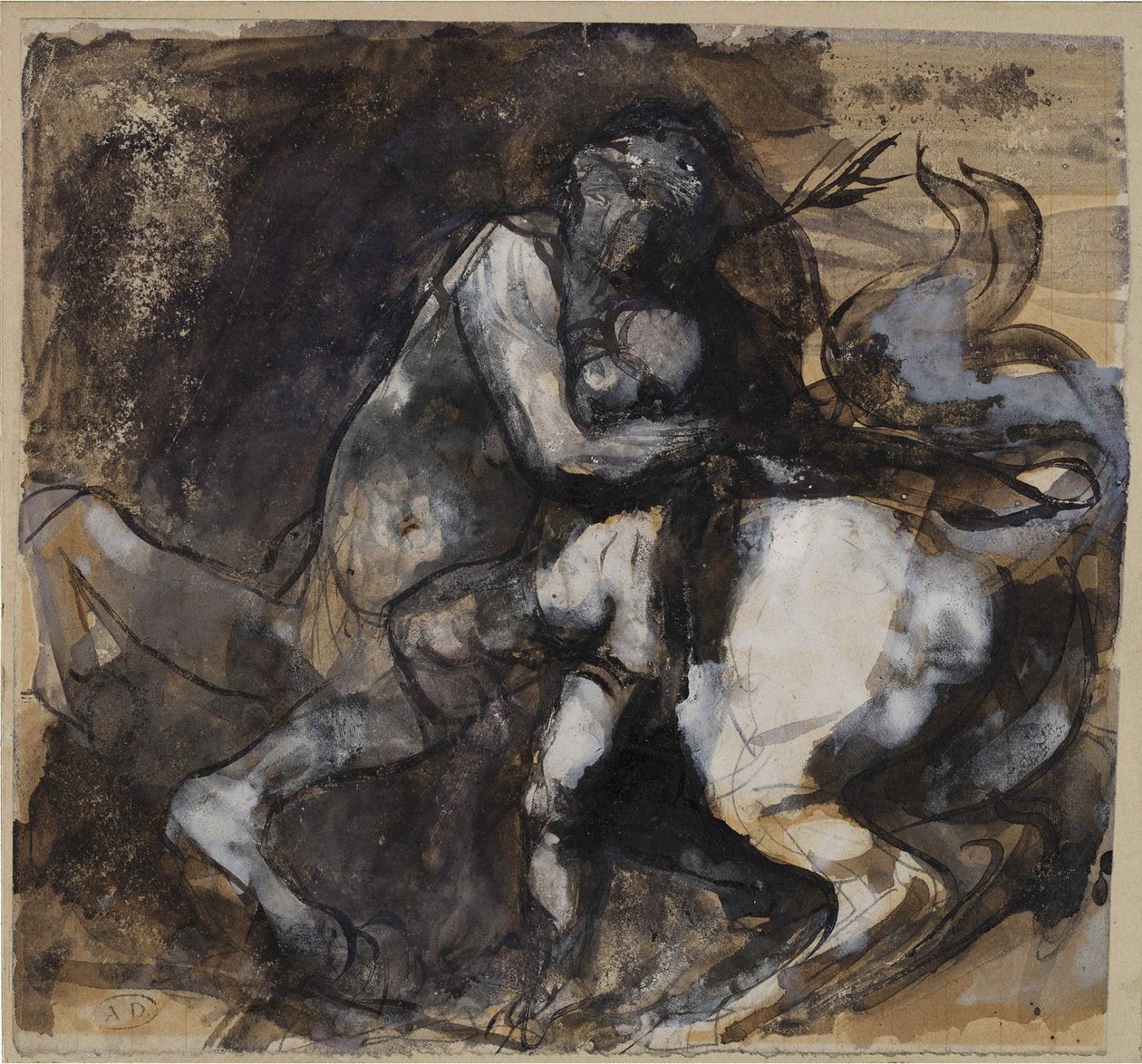 Centaure et enfant - Auguste Rodin