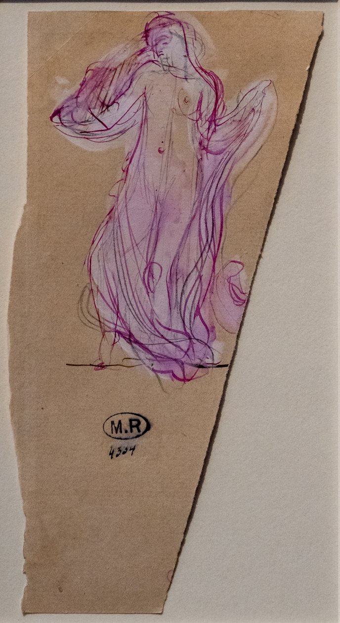 Femme enveloppée dans un voile - Auguste Rodin