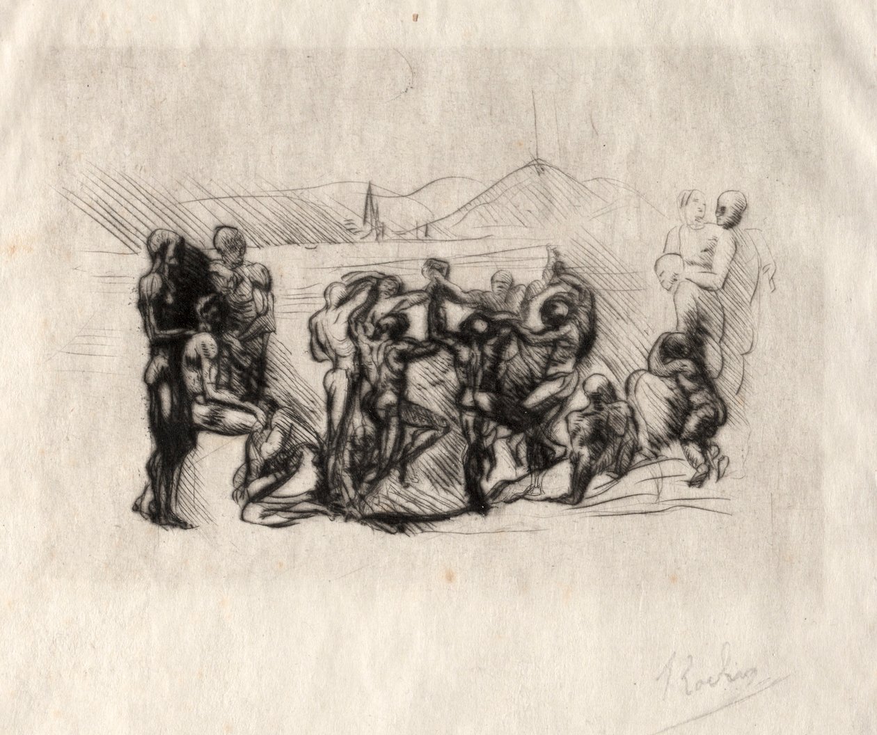 La Ronde, 1883 - Auguste Rodin