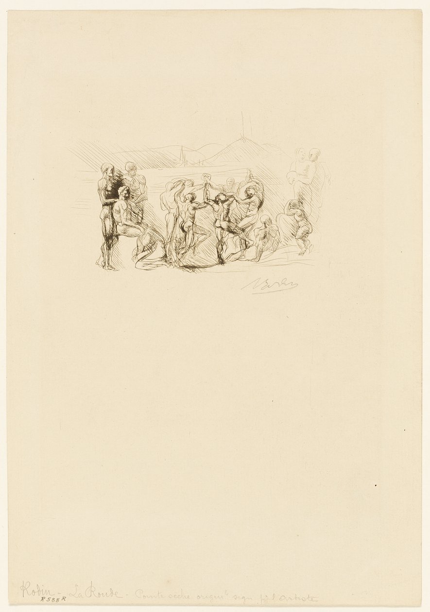 La ronde - Auguste Rodin