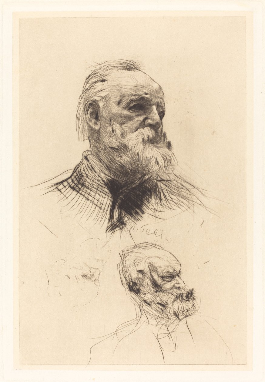Victor Hugo, de trois quarts, 1884 - Auguste Rodin