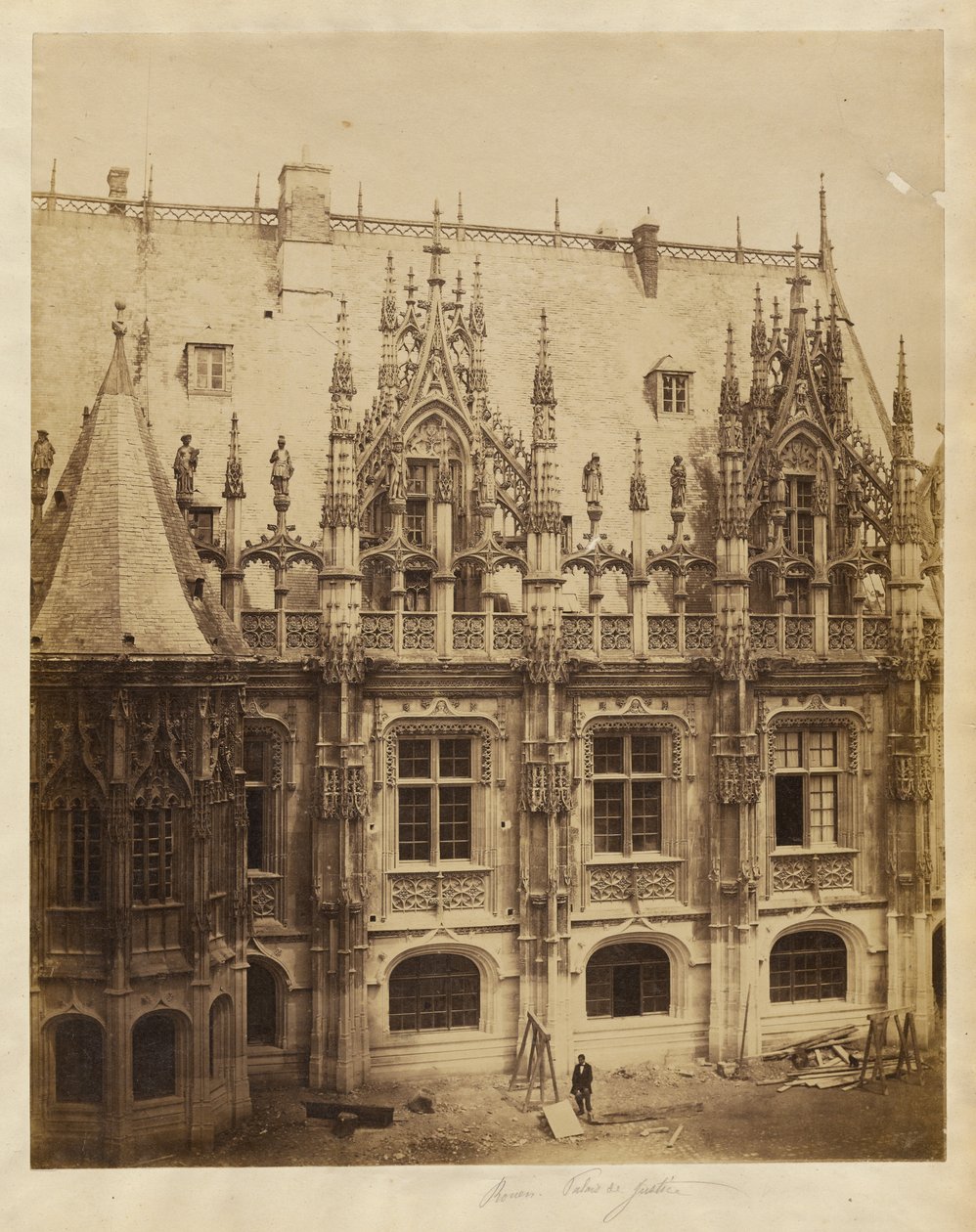Rouen, Palais de Justice - Auguste Rosalie Bisson